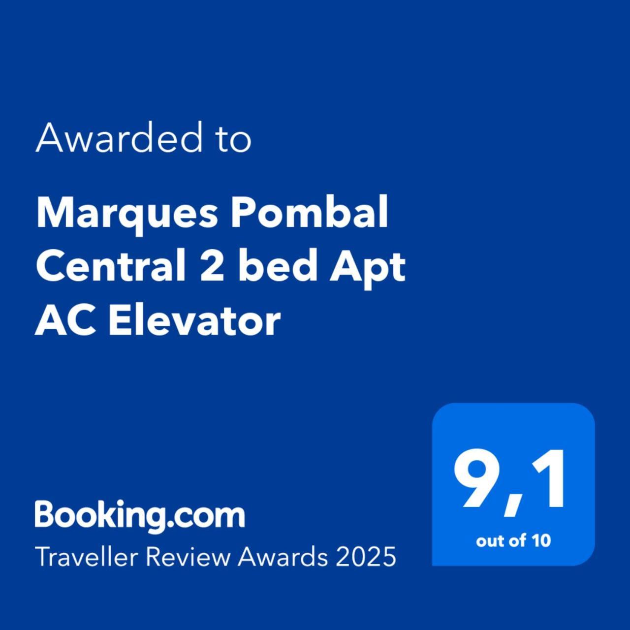 Marques Pombal Central 2 Bed Apt Ac 리스본 외부 사진